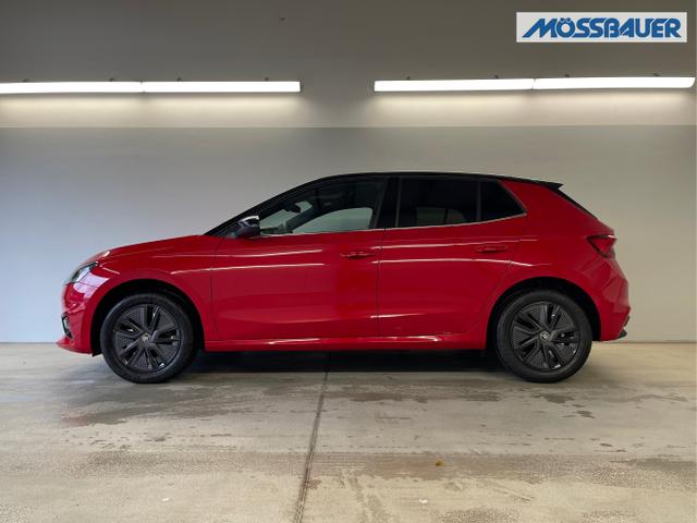 Skoda / Fabia / Rot / / / Selection 115PS DSG Dynamic+Kamera+Kessy+Alu16+Sitzheiz+Climatronic+PDCvo+hi 