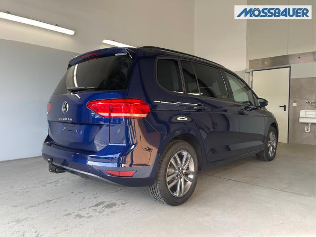 Volkswagen / Touran / Blau / / / 1.5 TSI DSG 7Sitz+AHK+IQ.Light+Kamera+Navi+eHeck+Keyless+Sitzheiz