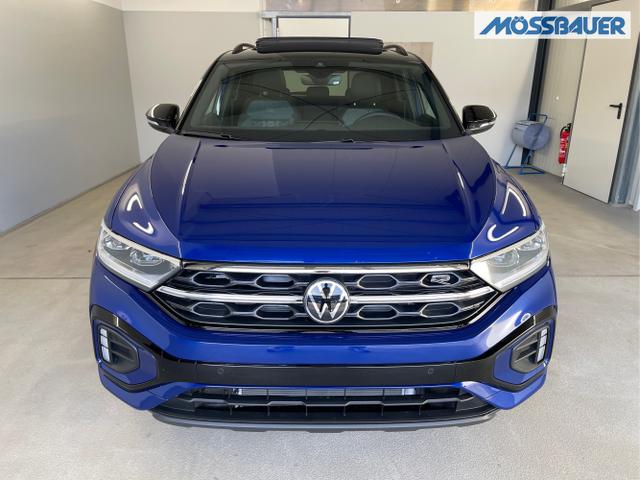 Volkswagen / T-Roc / Blau / / / 190PS 4M DSG Pano+AHK+Black+IQ.Light+IQ.Drive+eHeck+Kamera+Alu19