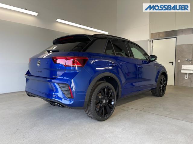 Volkswagen / T-Roc / Blau / / / 190PS 4M DSG Pano+AHK+Black+IQ.Light+IQ.Drive+eHeck+Kamera+Alu19