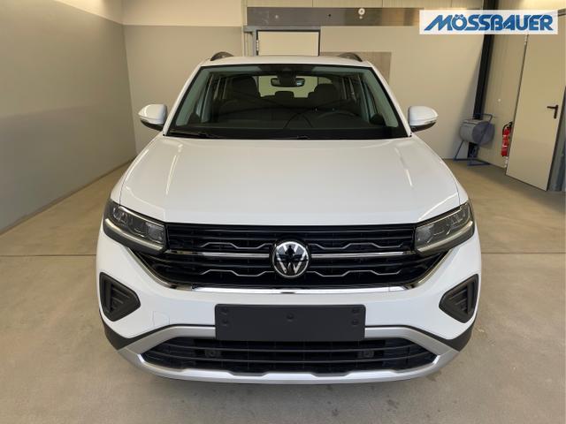 Volkswagen / T-Cross / Weiß / / / 95PS PDC vo+hi+Sitzheizung+App+Side+Travel+Stau+ACC+Klima 