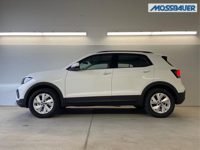 Volkswagen / T-Cross / Weiß / / / 95PS PDC vo+hi+Sitzheizung+App+Side+Travel+Stau+ACC+Klima