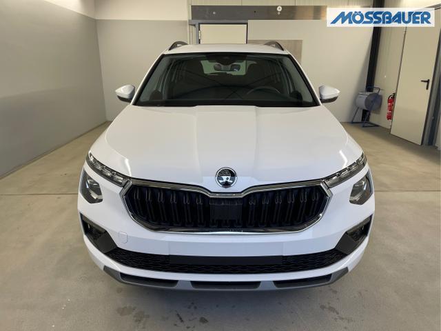 Skoda / KAMIQ / Wei&szlig; / / / 115PS DSG Matrix+AHK+Kamera+PDC vor+hi+Kessy+Sitzheizung+GVL