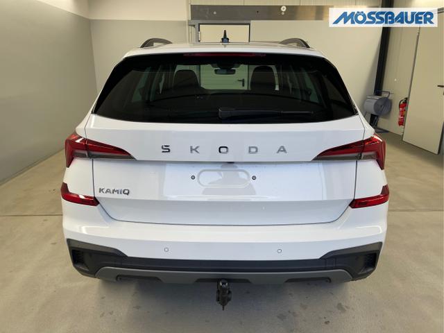 Skoda / KAMIQ / Wei&szlig; / / / 115PS DSG Matrix+AHK+Kamera+PDC vor+hi+Kessy+Sitzheizung+GVL