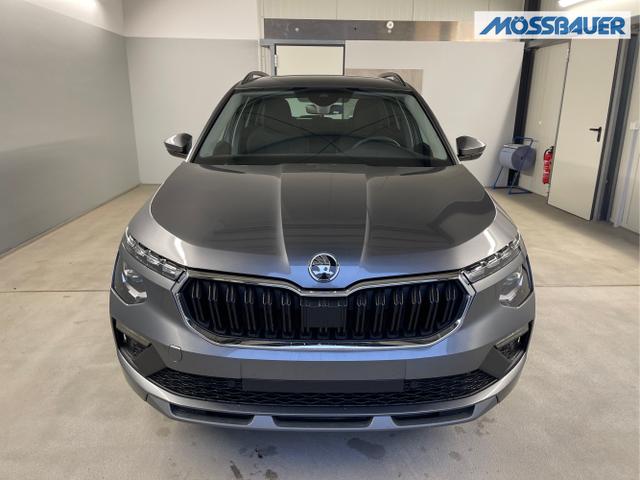 Skoda / KAMIQ / Grau / / / 115PS DSG Matrix+AHK+Kamera+PDC vor+hi+Kessy+Sitzheizung+GVL