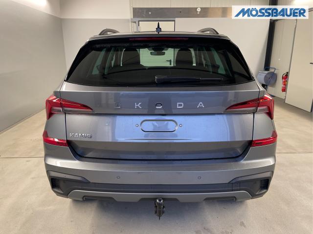 Skoda / KAMIQ / Grau / / / 115PS DSG Matrix+AHK+Kamera+PDC vor+hi+Kessy+Sitzheizung+GVL