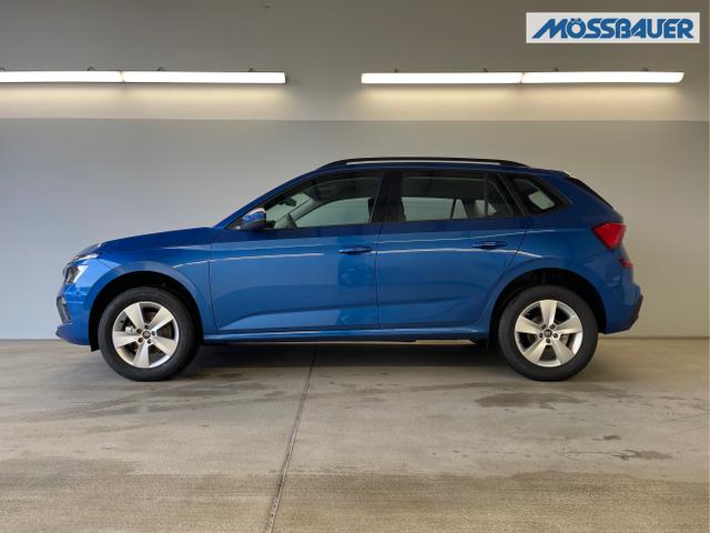 Skoda / KAMIQ / Blau / / / 115PS DSG AHK+16 Zoll Alu+Sitzheizung+App-Connect+GVL