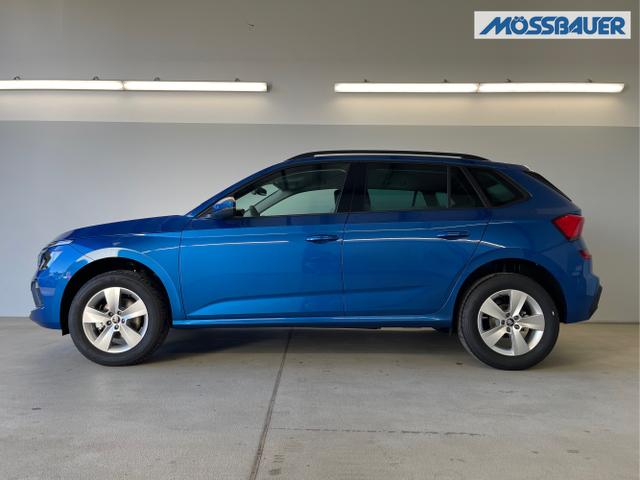 Skoda / KAMIQ / Blau / / / 115PS DSG AHK+Kamera+Kessy+PDC+Winterpaket+Alu16+GVL