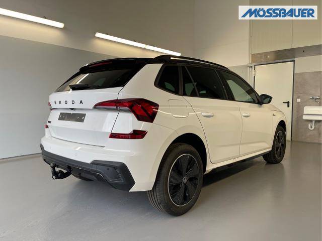 Skoda / KAMIQ / Wei&szlig; / / / 115PS DSG AHK+Navi+Matrix+GV5+Pano+Kessy+Kamera+Alu17+Sitzheiz