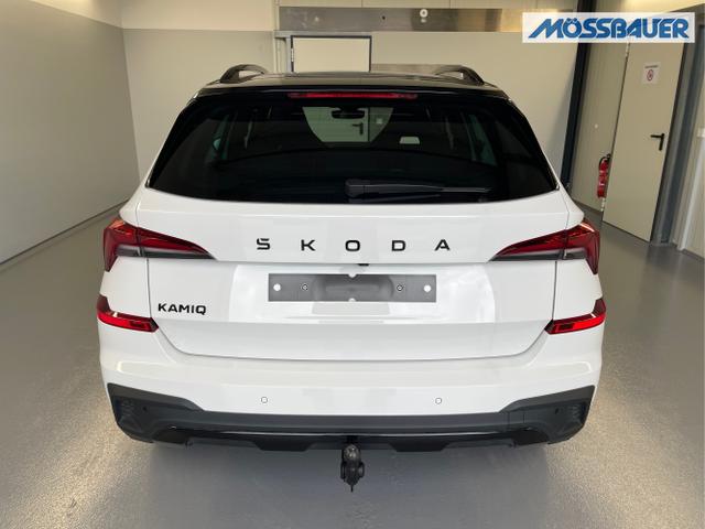 Skoda / KAMIQ / Wei&szlig; / / / 115PS DSG AHK+Navi+Matrix+GV5+Pano+Kessy+Kamera+Alu17+Sitzheiz