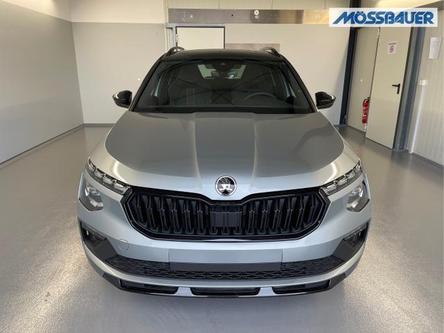 Skoda / KAMIQ / Silber / / / 115PS DSG AHK+Navi+Matrix+GV5+Pano+Kessy+Kamera+Alu17+Sitzheiz