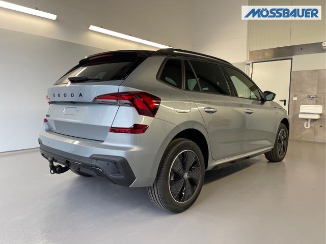 Skoda / KAMIQ / Silber / / / 115PS DSG AHK+Navi+Matrix+GV5+Pano+Kessy+Kamera+Alu17+Sitzheiz