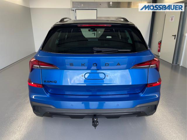 Skoda / KAMIQ / Blau / / / 115PS DSG AHK+Navi+Matrix+GV5+Pano+Kessy+Kamera+Alu17+Sitzheiz