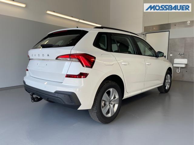 Skoda / KAMIQ / Wei&szlig; / / / 115PS DSG AHK+16 Zoll Alu+Sitzheizung+App-Connect+GVL