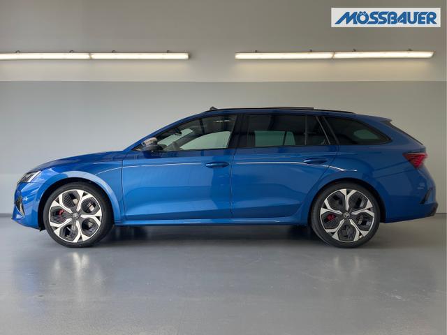 Skoda / Octavia Combi / Blau / / / 265PS DSG HUD+Pano+360&deg;+DCC+AHK+CANTON+Matrix+Alu19+eHeck+GV4