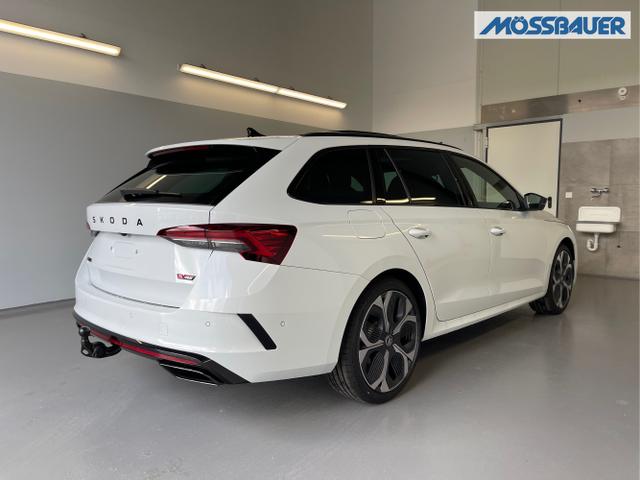 Skoda / Octavia Combi / Wei&szlig; / / / 265PS DSG HUD+Pano+360&deg;+DCC+AHK+CANTON+Matrix+Alu19+eHeck+GV4