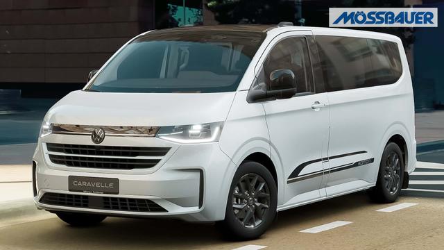 Volkswagen T7 Caravelle LIFE 2.0 TDI 81 kW 6-Gang, 8 Sitze, Klimaautomatik 3 Zonen, PDC vorne & h., Privacy Glas, Navigationssystem, Rückkamera, elektr. Zusatzheizung, 70 L Tank 