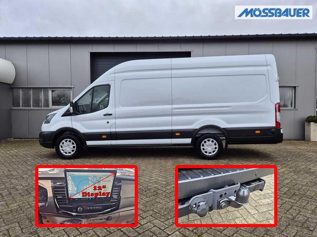 Ford Transit 350 L4H3 2.0 EcoBlue 130PS Trend Heckantrieb 3,5t 2-Sitzer AHK Sitzheizung Frontscheibe beheizb. Klimaautomatik Navi PDC v+h Bluetooth DAB Apple CarPlay Android Auto Tempomat Ganzj.Reifen 