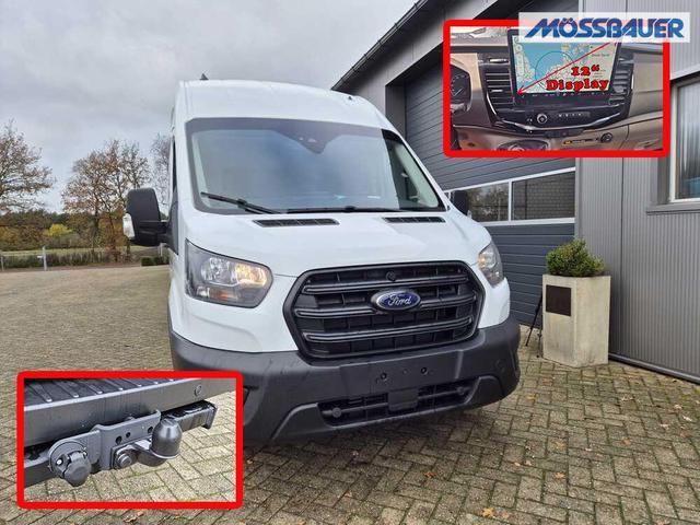 Ford Transit 350 L4H3 2.0 EcoBlue 130PS Trend Heckantrieb 3,5t 2-Sitzer AHK Sitzheizung Frontscheibe beheizb. Klimaautomatik Navi PDC v+h Bluetooth DAB Apple CarPlay Android Auto Tempomat Ganzj.Reifen 
