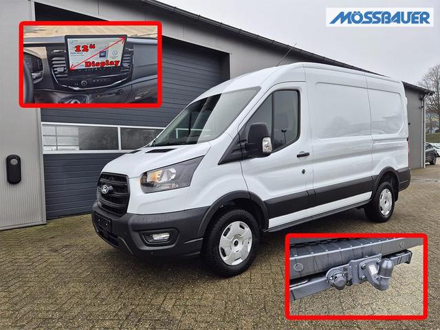 Ford Transit L2H2 2.0 EcoBlue 165PS Trend Heckantrieb 3,5t 2-Sitzer AHK Sitzheizung Lenkradheizung Frontscheibe beheizb. Klimaautomatik PDC v+h Rückf.Kamera Bluetooth DAB Apple CarPlay Android Auto Tempomat Ganzj.Reifen 