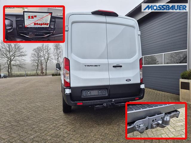 Ford Transit L2H2 2.0 EcoBlue 130PS Trend 3,5t 2-Sitzer AHK Sitzheizung Lenkradheizung Frontscheibe beheizb. Klimaautomatik PDC v+h Rückf.Kamera Bluetooth DAB Apple CarPlay Android Auto Tempomat Ganzj.Reifen 