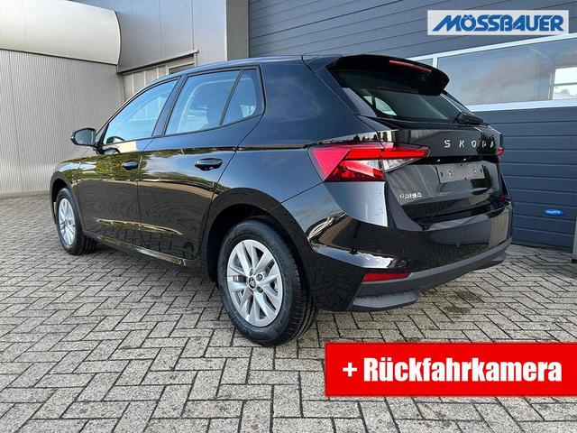 Skoda Fabia 1.0 TSI 115PS DSG Selection 5-türig 15"LM Rückf.Kamera Parksensoren Sitzheizung Multifunktionslenkrad Klima Skoda-Radio Bluetooth Touchscreen Tempomat Nebelsch. Apple CarPlay + Android Auto 