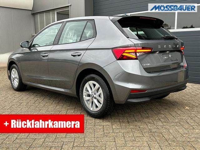 Skoda Fabia 1.0 TSI 115PS DSG Selection 5-türig 15"LM Rückf.Kamera Parksensoren Sitzheizung Multifunktionslenkrad Klima Skoda-Radio Bluetooth Touchscreen Tempomat Nebelsch. Apple CarPlay + Android Auto 