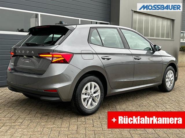 Skoda Fabia 1.0 TSI 115PS DSG Selection 5-türig 15"LM Rückf.Kamera Parksensoren Sitzheizung Multifunktionslenkrad Klima Skoda-Radio Bluetooth Touchscreen Tempomat Nebelsch. Apple CarPlay + Android Auto 