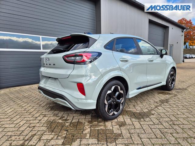 Ford Puma ST-Line X 1.0 EcoBoost Hybrid 125PS Automatik NEUES MODELL 360°Kamera AbstandsTempomat el.Heckklappe Premium Leder (Sensico) B+O-Sound Klimaautomatik Sitzheizung Lenkradheizung Frontscheibe beheizb. Ford-Navi SYNC4 Bluetooth Apple CarPlay Android A 