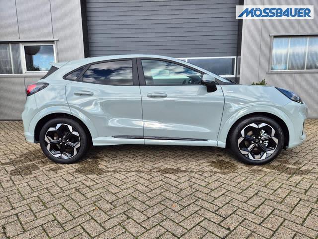 Ford Puma ST-Line X 1.0 EcoBoost Hybrid 125PS Automatik NEUES MODELL 360°Kamera AbstandsTempomat el.Heckklappe Premium Leder (Sensico) B+O-Sound Klimaautomatik Sitzheizung Lenkradheizung Frontscheibe beheizb. Ford-Navi SYNC4 Bluetooth Apple CarPlay Android A 