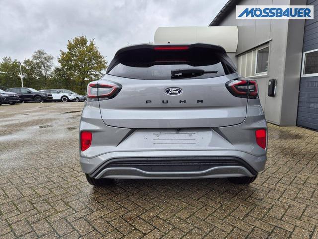 Ford Puma ST-Line X 1.0 EcoBoost Hybrid 125PS Automatik NEUES MODELL 360°Kamera AbstandsTempomat el.Heckklappe Premium Leder (Sensico) B+O-Sound Klimaautomatik Sitzheizung Lenkradheizung Frontscheibe beheizb. Ford-Navi SYNC4 Bluetooth Apple CarPlay Android A 