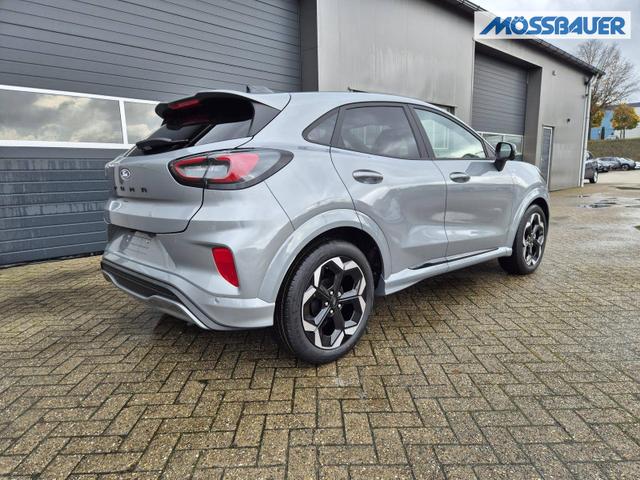 Ford Puma ST-Line X 1.0 EcoBoost Hybrid 125PS Automatik NEUES MODELL 360°Kamera AbstandsTempomat el.Heckklappe Premium Leder (Sensico) B+O-Sound Klimaautomatik Sitzheizung Lenkradheizung Frontscheibe beheizb. Ford-Navi SYNC4 Bluetooth Apple CarPlay Android A 