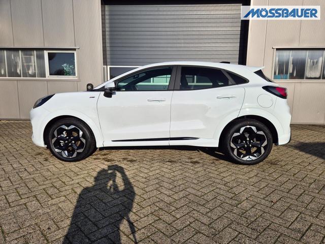Ford Puma ST-Line X 1.0 EcoBoost Hybrid 125PS Automatik NEUES MODELL 360°Kamera AbstandsTempomat el.Heckklappe Premium Leder (Sensico) B+O-Sound Klimaautomatik Sitzheizung Lenkradheizung Frontscheibe beheizb. Ford-Navi SYNC4 Bluetooth Apple CarPlay Android A 
