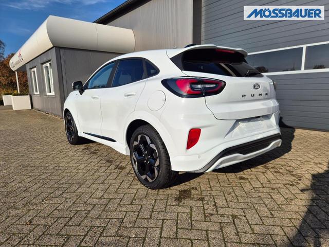 Ford Puma ST-Line X 1.0 EcoBoost Hybrid 125PS Automatik NEUES MODELL 360°Kamera AbstandsTempomat el.Heckklappe Premium Leder (Sensico) B+O-Sound Klimaautomatik Sitzheizung Lenkradheizung Frontscheibe beheizb. Ford-Navi SYNC4 Bluetooth Apple CarPlay Android A 