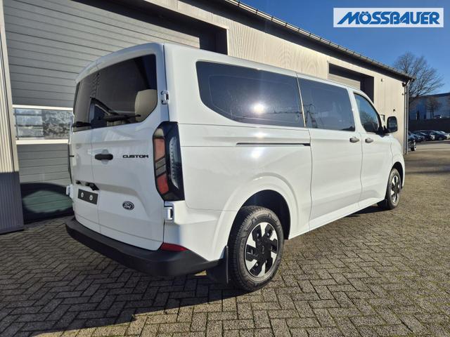 Ford Transit Custom Kombi 9-Sitzer L2 2.5 Duratec PHEV 233PS Automatik Trend 3,4t Klimaautomatik Frontscheibe beheizb. Rückf.kamera PDC v+h Tempomat Navi Bluetooth Touchscreen Apple CarPlay Android Auto Ganzj.Reifen 