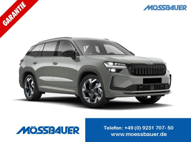 Skoda Kodiaq - Sportline 2.0 TSI DSG 4x4 7Sitzer*AHK*NAVI*SHZ*Matrix*360°*IPA*Keyless*Canton