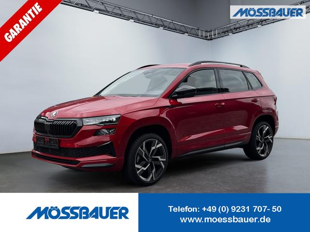 Skoda Karoq - 1,5 TSI DSG Sportline 2ZKli AHK ACC Canton PDC Kam 19Zo 5JG