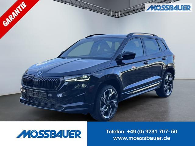 Skoda Karoq - 1,5 TSI DSG Sportline 2ZKli AHK ACC Canton PDC Kam 19Zo 5JG