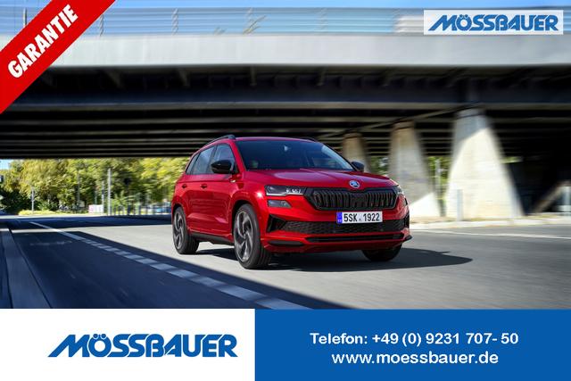 Skoda Karoq - Sportline 2.0 TDI 150 DSG Klimaaut Navi Kamera SHZ LED-Matrix DAB Sunset PDC LMF Kessy ACC
