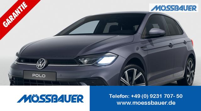 Volkswagen Polo - R-Line Limited 1.0 TSI 95PS, Metallic, 17" Alu, Park Assist inkl. Parksensoren, Rückfahrkamera, Side Assist, Toter-Winkel, Sicht-Paket PLUS, Abgedunkelte Scheiben, ACC, LED, Klima, Radio Ready2Discover, Wireless AppConnect