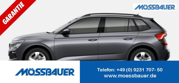 Skoda Kamiq - Classic 1.0 TSI 95PS, 16" Alufelgen, Parksensoren vorne & hinten, Rückfahrkamera, Sitzheizung vorne, Tempomat, Klimaanlage, Radio 8" + Wireless SmartLink, M-Lederlenkrad, Dachreling