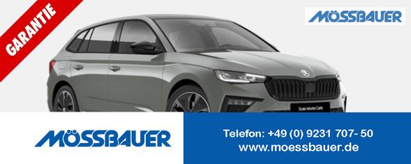 Skoda Scala - Monte Carlo 1.5 TSI 150PS DSG/AUTOMATIK, Panoramadach, 17"Alu, Climatronic, MATRIX-LED, Kessy, Verlängerte Heckscheibe, SunSet, Parksensoren vorn/hinten, Rückfahrkamera, Tempomat, Winter-Paket, Sport-M-Lederlenkrad beheizt, Virtual Cockpit, Radio 8", SmartLink