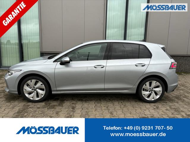 Volkswagen Golf - Basis 1.5 TSI 115PS, LED-Scheinwerfer, Radio Composition 10,3" + Wireless App-Connect, Parksensoren vorne und hinten, Climatronic, M-Lederlenkrad, Digitales Cockpit, Reserverad