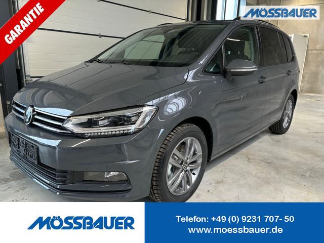 Volkswagen Touran - Comfortline 1.5 TSI 150 PS Klima, Parksensoren vo/hi, ACC-Tempomat, Nebelscheinwerfer, Radio Ready2Discover 8", M-Lederlenkrad, Abgedunkelte Scheiben, Dachreling, Digital Cockpit 8"
