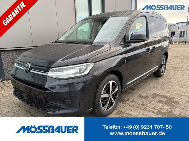 Volkswagen Caddy - Style 1.5 TSI 115PS DSG/AUTOMATIK, Deep-Black, 17" Alu/Ganzjahresreifen, Winterpaket, ACC-Tempomat, Toter-Winkel, ParkAssist, Parksensoren vo/hi, Rückfahrkamera, Radio Ready2Discover 10" + Wireless AppConnect, Climatronic, Abgedunkelte Scheiben, M-Lederlenkrad