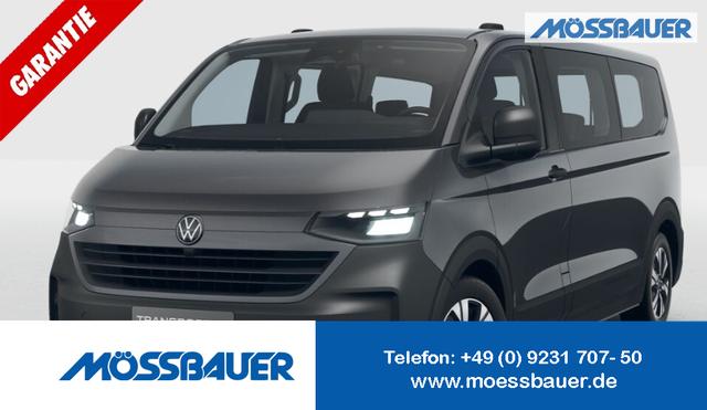 Volkswagen T7 Kombi - PanAmericana 2.0 TDI 110PS + LANGER RADSTAND, 17" Alu "Monte Carlo", M-Lederlenkrad, Sitzheizung, 1-Zonen-Klimaautomatik, Parksensoren hinten, Privacy-Glas, 70l-Tank, Radio 13" Wireless App-Connect, Tempomat, Digitales Cockpit, Keyless Start, Schiebetüre rechts