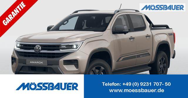 Volkswagen Amarok - PanAmericana 3.0 TDI V6 241PS AUTOMATIK, 5J GARANTIE, BEIGE-Metallic, STANDHEIZUNG, AHK, HOHLRAUMKONSER., M-Lederlenkrad beheizt, ACC, 18" Alu, Lederpolster, Sitzheizung, Climatronic, IQ Light MATRIX, Privacy-Glas, Parksensoren vo/hi, Kamera, Navigation, Soundsystem