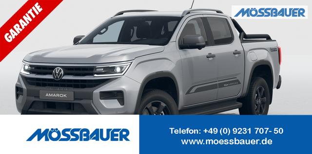 Volkswagen Amarok - PanAmericana 3.0 TDI V6 241PS AUTOMATIK, 5J GARANTIE, SILVER-Metallic, STANDHEIZUNG, AHK, HOHLRAUMKONSER., M-Lederlenkrad beheizt, ACC, 18" Alu, Lederpolster, Sitzheizung, Climatronic, IQ Light MATRIX, Privacy-Glas, Parksensoren vo/hi, Kamera, Navigation, Soundsystem