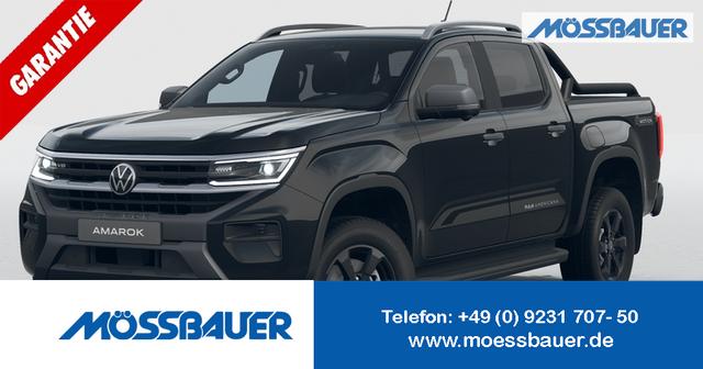 Volkswagen Amarok - PanAmericana 3.0 TDI V6 241PS AUTOMATIK, 5J GARANTIE, SCHWARZ-Metallic, STANDHEIZUNG, AHK, HOHLRAUMKONSER., M-Lederlenkrad beheizt, ACC, 18" Alu, Lederpolster, Sitzheizung, Climatronic, IQ Light MATRIX, Privacy-Glas, Parksensoren vo/hi, Kamera, Navigation, Soundsystem