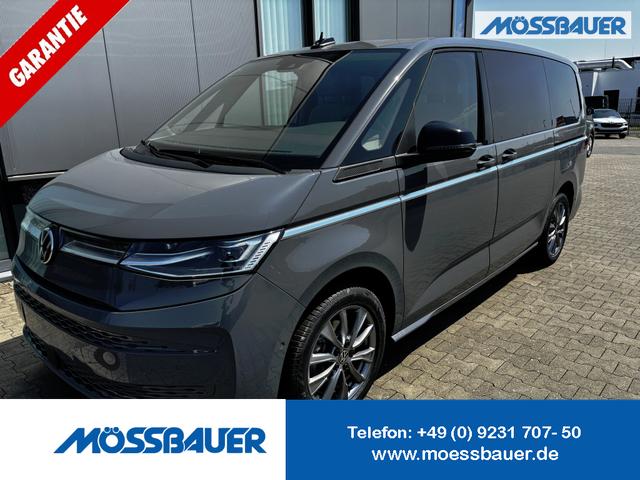 Volkswagen T7 Multivan - Business 2.0 TDI 150PS DSG MIT LANGEM ÜBERHANG (!!), 5 Jahre VW-Garantie, 5-Sitzer, IQ.LIGHT LED-MATRIX-SCHEINWERFER, 3-Z-CLIMATRONIC, PRIVACY-GLAS, 16" Alu, Parksensoren vorn/hinten, Schiebetüre links/rechts, M-Lederlenkrad, Radio Ready2Discover, ACC, SideAssis